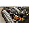 Image 2 : PALLET CRATE OF ASSORTED SMALL ENGINE PARTS & REPAIR RENTAL TOOLS *PALLET CRATE NOT INCLUDED*