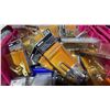 Image 2 : BIN OF ASSORTED DOOR LOCKS, HARDWARE, CONCRETE ANCHORS & MORE *BIN NOT INCLUDED*