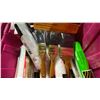 Image 4 : BIN OF ASSORTED PAINTING BRUSHES & ROLLERS *BIN NOT INCLUDED*