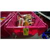 Image 1 : BIN OF ASSORTED PAINTING BRUSHES & ROLLERS *BIN NOT INCLUDED*