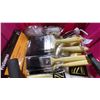 Image 4 : BIN OF ASSORTED PAINTING BRUSHES & ROLLERS *BIN NOT INCLUDED*