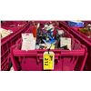 Image 1 : BIN OF ASSORTED SPECIALTY LIGHT BULBS - G4, G9, G16.5, RSC, E12, MR16, APPLIANCE BULBS & STANDARD