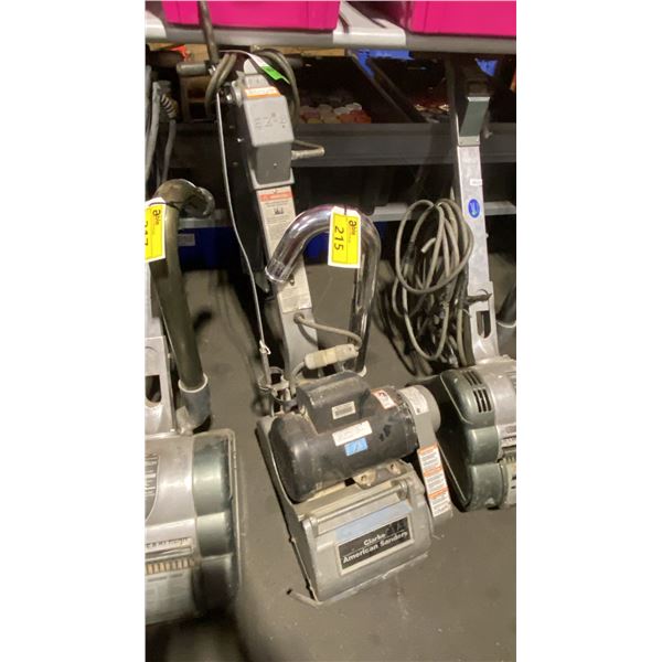CLARKE AMERICAN SANDERS EZ-8 HEAVY DUTY ELECTRIC PROFESSIONAL GRADE 8" DRUM FLOOR SANDER