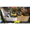 Image 1 : 2 BOXES OF ASSORTED HOSE NOZZLES, GARDEN PRUNERS, PRUNING SAW & SPRINKLER