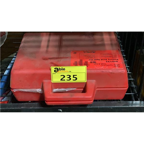 SPILFYTER 440133 GRAB & GO BATTERY ACID SPILL KIT