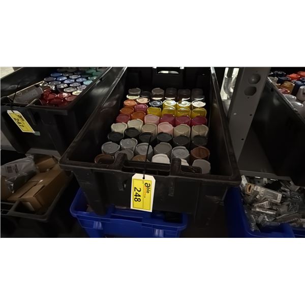 BIN OF ASSORTED KRYLON SPRAY PAINT *BIN NOT INCLUDED*