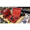 Image 1 : MILWAUKEE 1-1/8" SDS PLUS ELECTRIC ROTARY HAMMER IN HARD TRANSPORT CASE