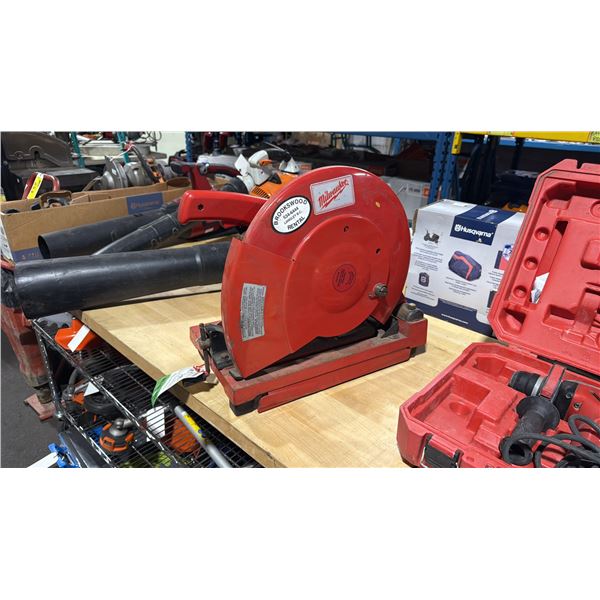 MILWAUKEE 14  ABRASIVE ELECTRIC CUT OFF SAW