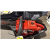 Image 3 : HOMELITE GAS POWERED CHAIN SAW IN HARD TRANSPORT CASE