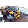 Image 2 : SDLOOL SL-LM1000Q YELLOW GAS POWERED REMOTE CONTROLLED FLAIL MOWER WITH 400 CC ENGINE, ELECTRIC