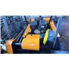 Image 8 : SDLOOL SL-LM1000Q YELLOW GAS POWERED REMOTE CONTROLLED FLAIL MOWER WITH 400 CC ENGINE, ELECTRIC
