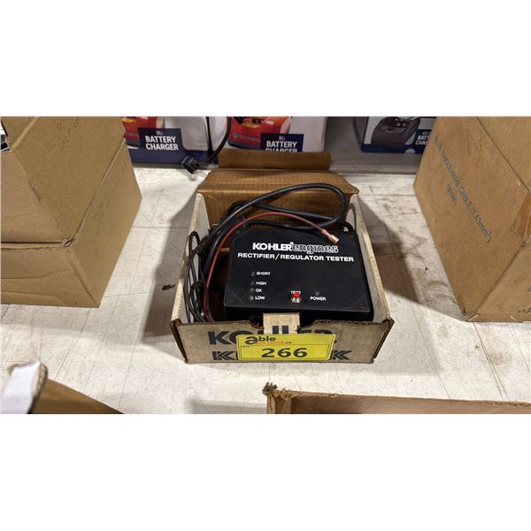 KOHLER ENGINES INDUSTRIAL RECTIFIER / REGULATOR TESTER UNIT