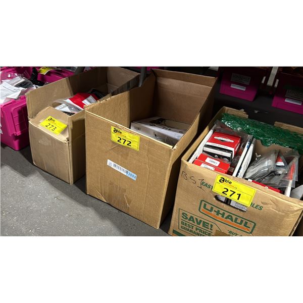 BOX OF ASSORTED PRIME COMMERCIAL HEAT LAMPS