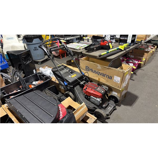 TORO VORTEX GTS 190CC GAS POWERED WALK BEHIND SELF PROPELLED LAWN MOWER WITH BAG *MISSING GAS CAP*