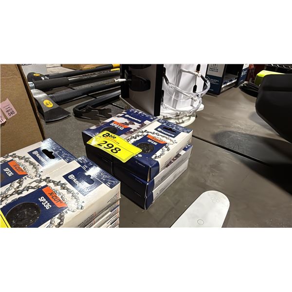 6 BOXES OF HUSQVARNA X-CUT SP33G / SP21G CHAINSAW REPLACEMENT BLADES