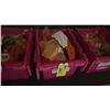 Image 1 : PINK BIN OF ASSORTED STIHL COMMERCIAL SMALL ENGINE PARTS / HARDWARE *BIN NOT INCLUDED*
