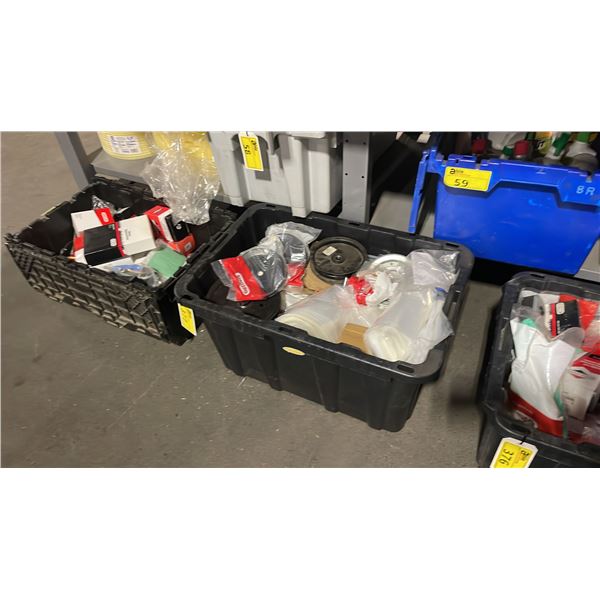BIN OF ASSORTED OREGON SMALL ENGINE PARTS / HARDWARE *BIN NOT INCLUDED*