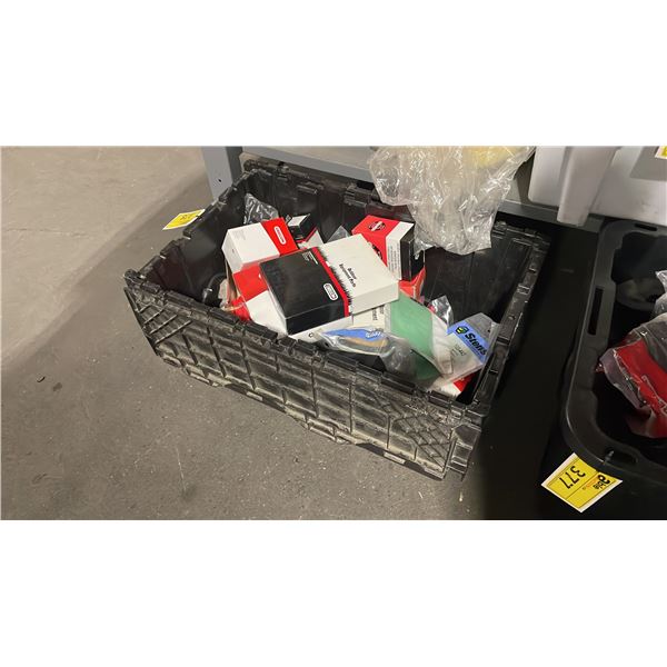 BIN OF ASSORTED OREGON SMALL ENGINE PARTS / HARDWARE *BIN NOT INCLUDED*