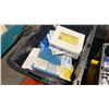 Image 2 : BIN OF ASSORTED SANDPAPER, SANDING DISCS, STEEL WOOL, & SCRUB PADS *BIN NOT INCLUDED*