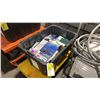 Image 1 : BIN OF ASSORTED SANDPAPER, SANDING DISCS, STEEL WOOL, & SCRUB PADS *BIN NOT INCLUDED*