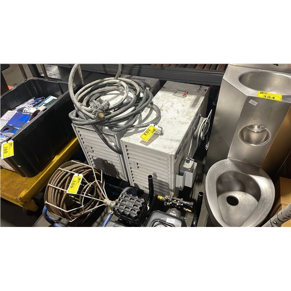 L.B. WHITE PREMIER PORTABLE JOB SITE HEATER & PARTS HEATER *MUST TAKE BOTH*