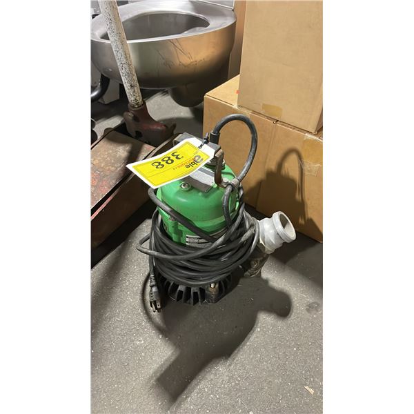 TERAL SP-30 ELECTRIC INDUSTRIAL SUBMERSIBLE PUMP