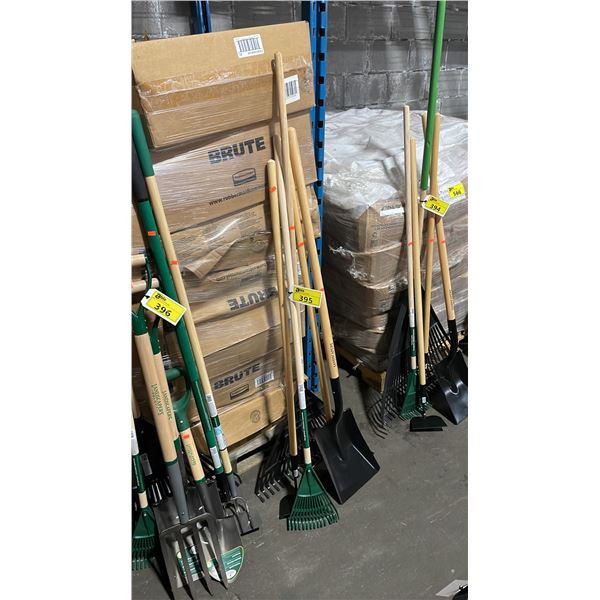 5 ASSORTED LANDSCAPERS COMMERCIAL YARD TOOLS