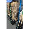 Image 2 : 5 ASSORTED LANDSCAPERS COMMERCIAL YARD TOOLS