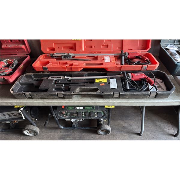 MILWAUKEE 6740-20 HEAVY DUTY SCREWDRIVER ATTACHED WITH PAMFAST AUTO FEED SCREW SYSTEM