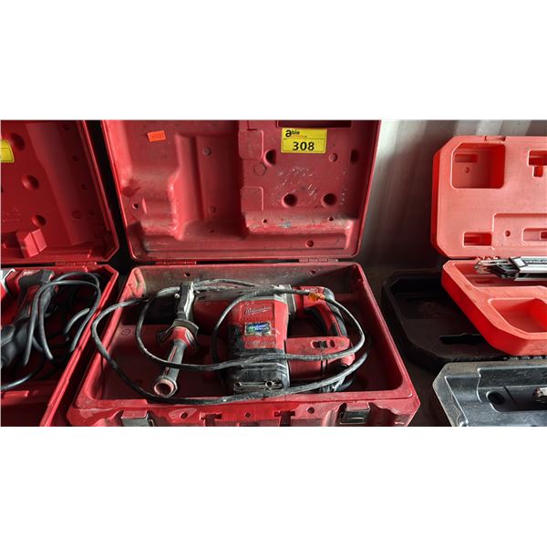 MILWAUKEE 5426-21 HEAVY DUTY 45MM SDS MAX COMBI HAMMER WITH 2 BITS