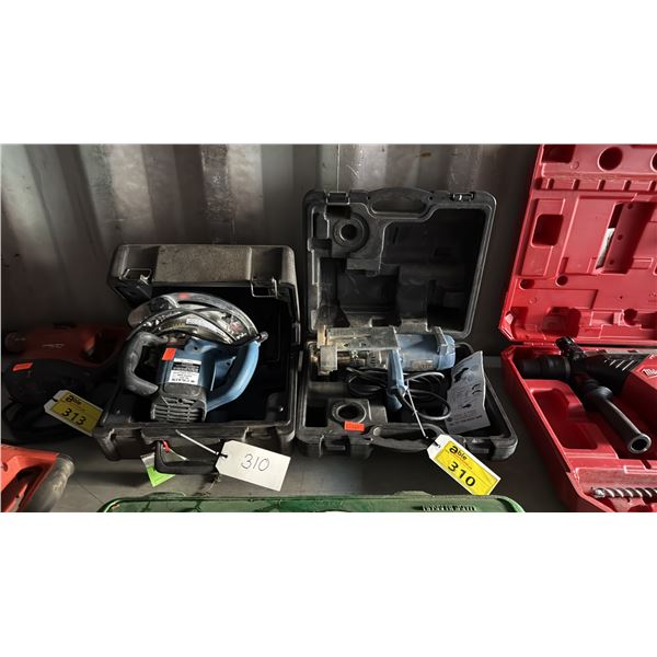 2 CRAIN ELECTRIC CORDED HEAVY DUTY HAND TOOLS INCLUDING: 812 SUPER SAW & 777 TOE-KICK SAW