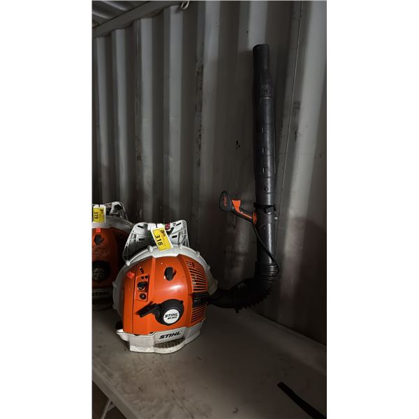 STIHL BR 600 COMMERCIAL GAS POWERED BACKPACK BLOWER