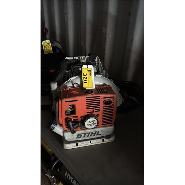 STIHL BR 320 COMMERCIAL GAS POWERED BACKPACK BLOWER
