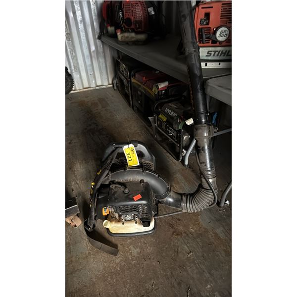 POULAN PRO COMMERCIAL GAS POWERED BACKPACK BLOWER