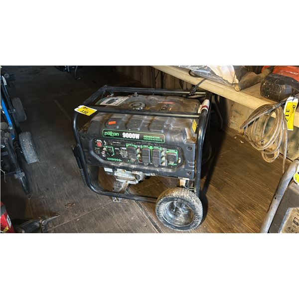 PATRON GH9000 HEAVY DUTY GAS OPERATED 9000W PORTABLE ELECTRIC GENERATOR