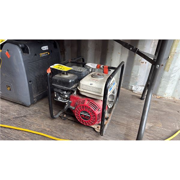 HONDA WP20X PORTABLE HEAVY DUTY GAS POWERED WATER PUMP
