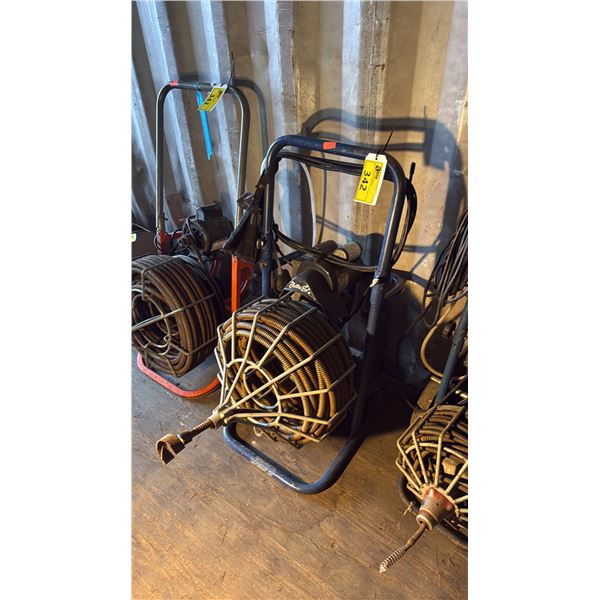 ELECTRIC EEL BLUE MOBILE COMMERCIAL ELECTRIC CORDED DRAIN AND SEWER CLEANER MACHINE