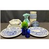 Image 1 : Decorative Plates, Glassware, Bowls, and Vases Mixed Styles and Colours