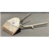 Image 10 : Decorative Collector Plates, Hand Shears, Pandora Cigar Box, Wood Face Art, Linens
