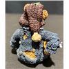 Image 16 : Boyds Bears Collection with Plush, Resin Figures and Floral Watercolour Art Signed 1996