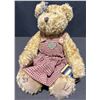 Image 6 : Boyds Bears Collection with Plush, Resin Figures and Floral Watercolour Art Signed 1996