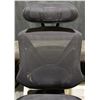 Image 2 : Black Mesh Ergonomic Office Chair with Adjustable Headrest and Lumbar Support