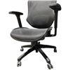 Image 4 : Black Mesh Ergonomic Office Chair with Adjustable Headrest and Lumbar Support
