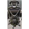Image 5 : Black Mesh Ergonomic Office Chair with Adjustable Headrest and Lumbar Support
