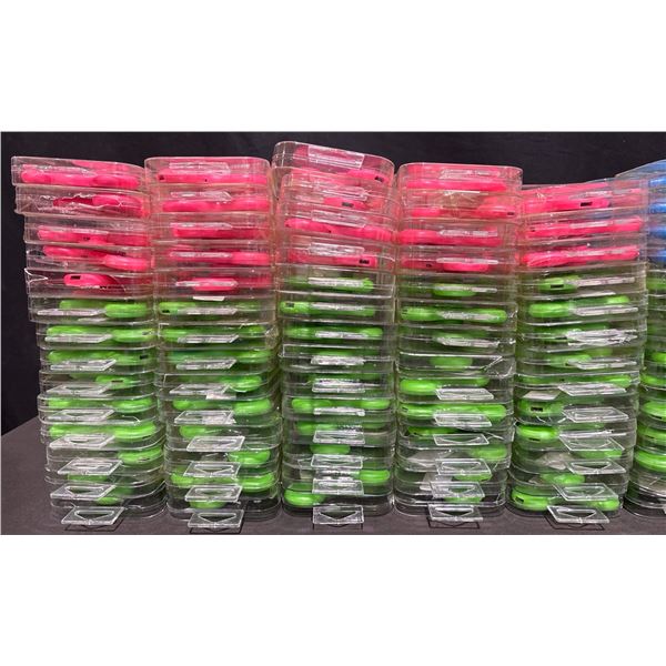 282 Fidget Spinners in Blue, Pink, and Green, Individually Packaged