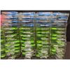Image 3 : 282 Fidget Spinners in Blue, Pink, and Green, Individually Packaged