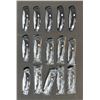 Image 11 : 51 Folding Pocket Knives, Keychain Knives, Utility Multi-Tools, Assorted Styles