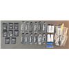 Image 1 : 38 Folding Knives and Keychain Knives with Sheaths, Mixed Styles and Sizes