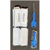 Image 7 : 38 Folding Knives and Keychain Knives with Sheaths, Mixed Styles and Sizes