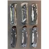 Image 6 : Box With 6 Folding Knives, 10 Glass Smoking Bottles, Card Knife, Assorted Accessories